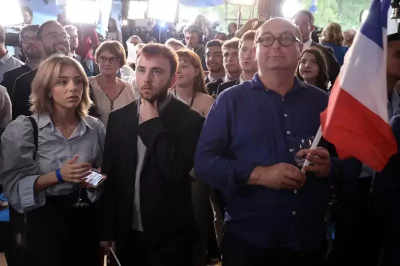 Los resultados electorales provocaron desazón en los seguidores de Marine Le Pen