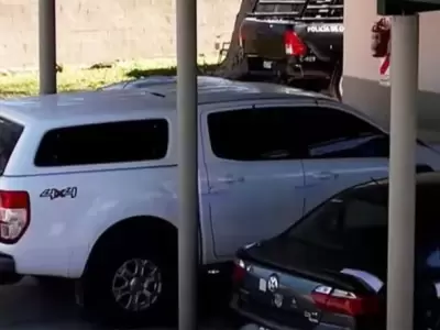 Camioneta de P�rez y Caillava/
