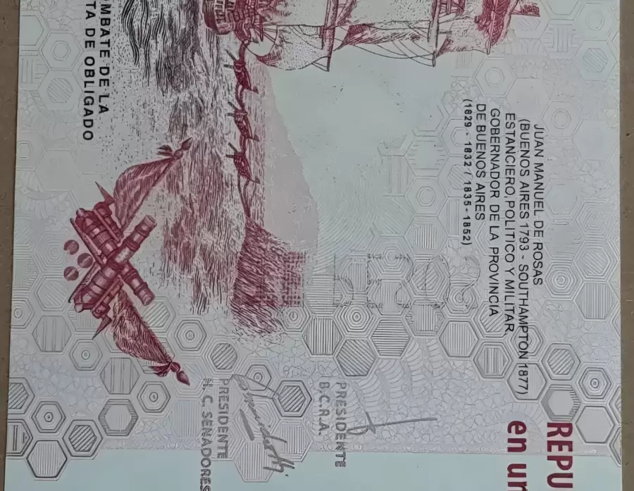 Billete de 20 pesos