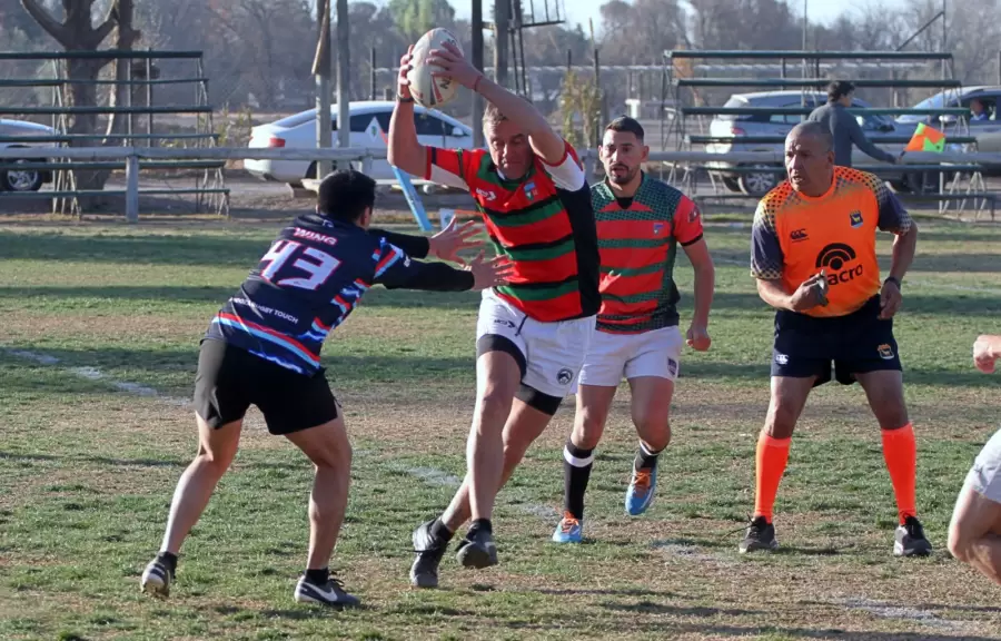 Gran camarader�a en el Rugby Touch