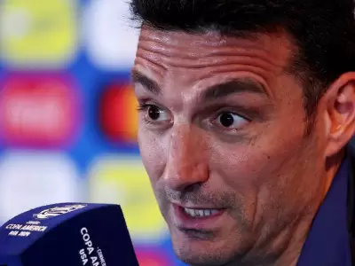 A Scaloni no le gust� una pregunta