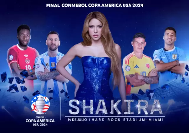 Shakira fue confirmada como la artista de la final de la Copa Amrica