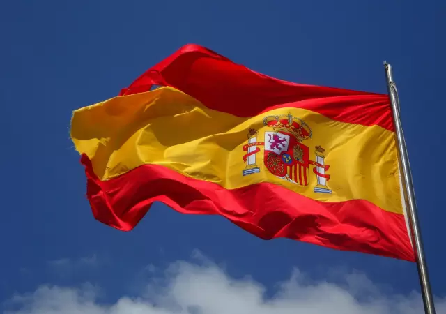 Bandera  de Espaa.