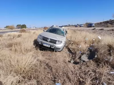 Un conductor sufri� la amputaci�n del brazo izquierdo en un choque m�ltiple