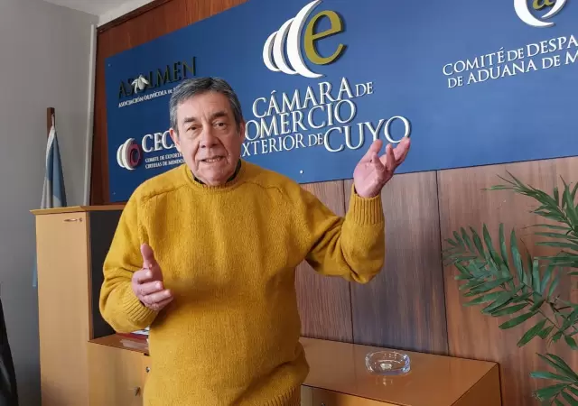 Mario Bustos Carra, gerente de la Cmara de Comercio Exterior de Cuyo,