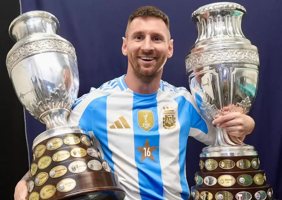 Messi sigue sumando trofeos con la Selecci�n