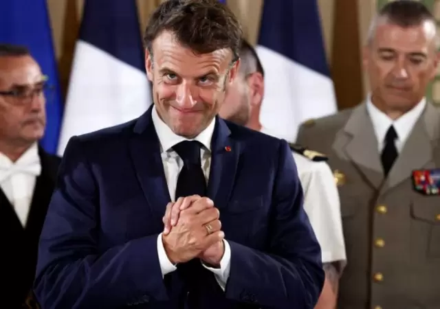 Macron se puso reflexivo respecto a sus errores.