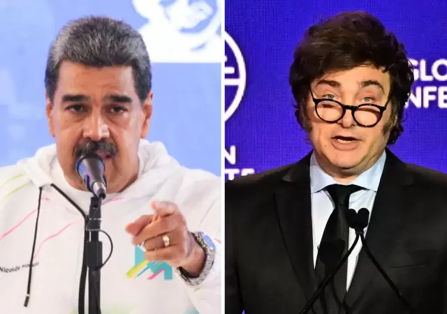 Maduro acus e insult a Milei