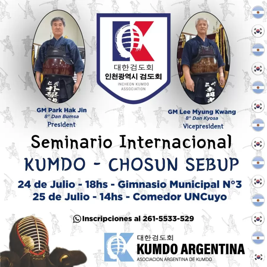 Seminario de Kumdo y Chosun Sebup.