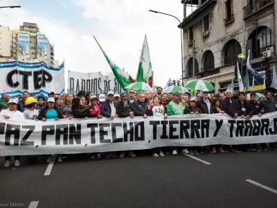 Marcha por San Cayetano.