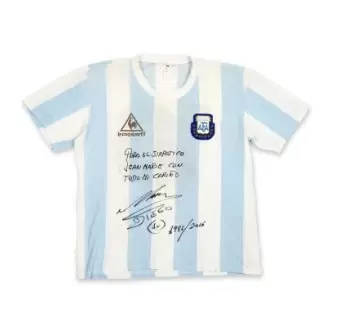 Camiseta de Maradona de 1986.