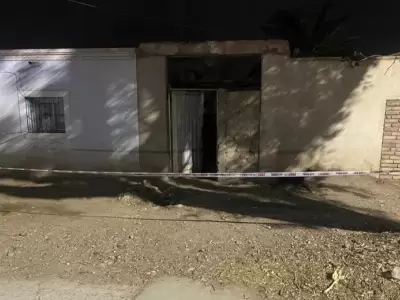 Casa donde fue encontrado el cuerpo