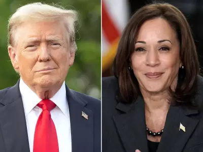 Donald Trump y Kamala Harris.