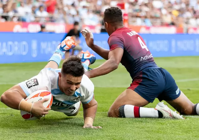 Los Pumas 7s le ganaron a Kenia.