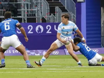 Ya clasificados, Los Pumas 7s perdieron contra Australia 22 a 14 en la fase de grupos