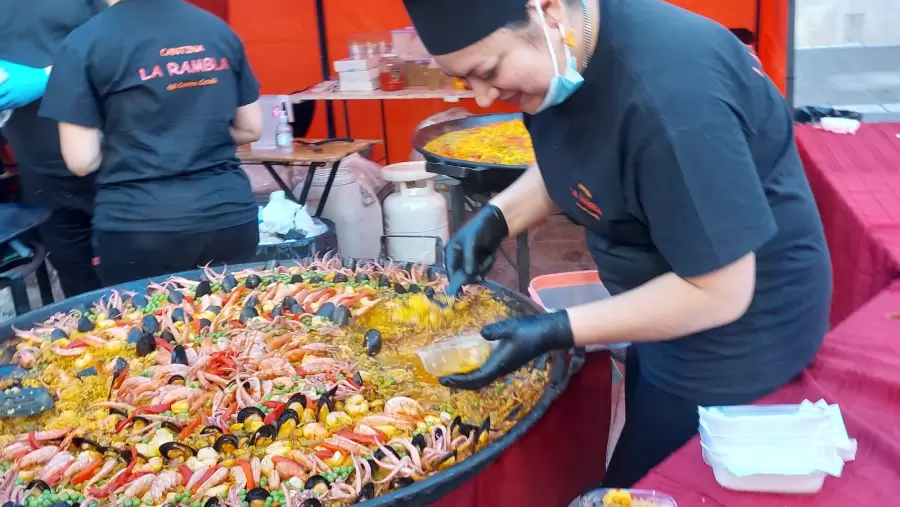 Festejos del Patrono Santiago en Mendoza