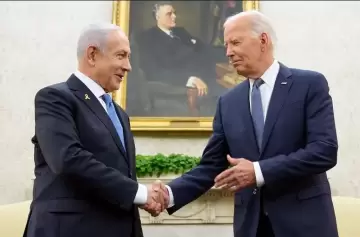 Biden y Netanyahu se reunieron en la Casa Blanca.