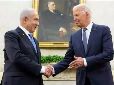 Biden y Netanyahu se reunieron en la Casa Blanca.