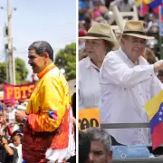 Maduro se present como gallo de ria y prometi una "victoria por paliza"