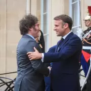 Milei en Francia: se reuni con Macron en la previa de la inauguracin de los JJOO