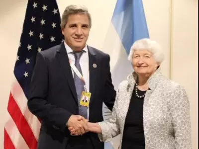 Luis Caputo y Janet Yellen