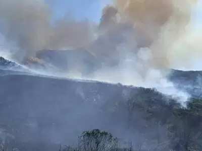 En la Calera, Crdoba, un joven habra desatado el fuego/