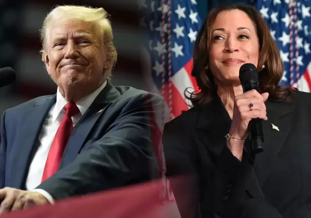 Donald Trump vs. Kamala Harris.