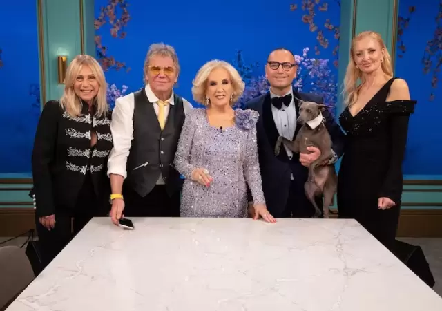 La foto de la Noche de Mirtha