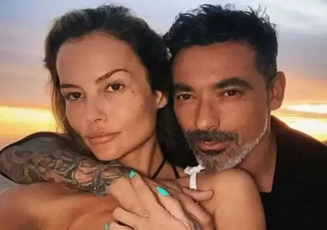 Ezequiel Lavezzi y su pareja Mara Guadalupe Tauro