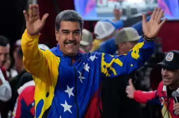 Nicols Maduro, presidente reelecto de Venezuela.