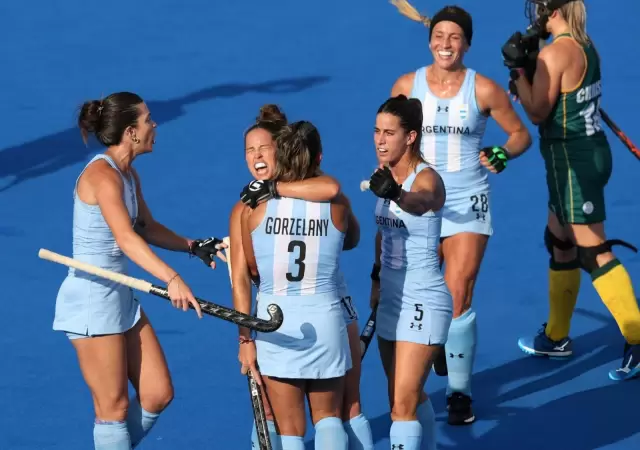 Las Leonas vencieron a Sudfrica.