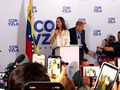 Corina Machado asegur que tienen pruebas de un amplio triunfo, basndose en el 73,2% del total de las actas electorales