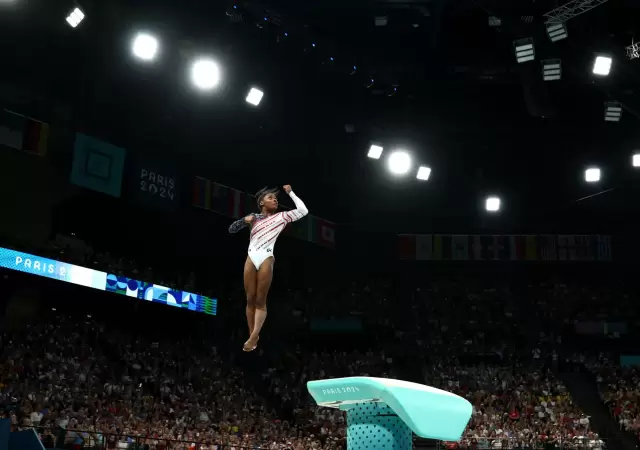 Notable performance de Simone Biles