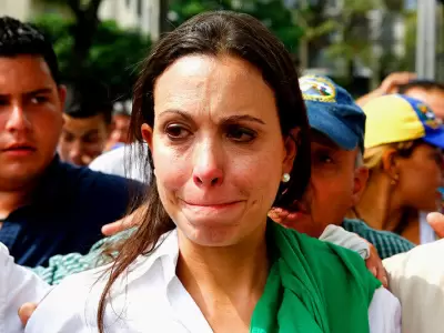 Corina Machado dijo que no saldr del pas pese al riesgo de ser arrestada