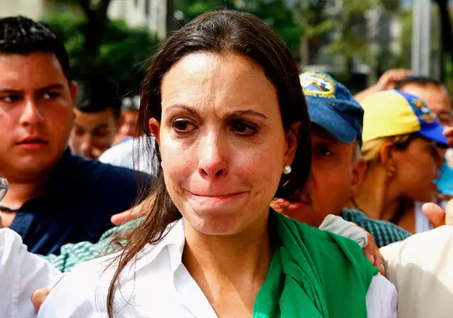 Corina Machado dijo que no saldr del pas pese al riesgo de ser arrestada