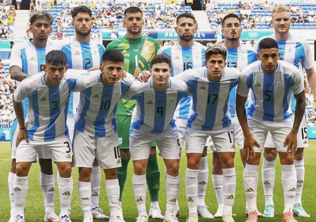 Seleccin argentina Pars 2024.