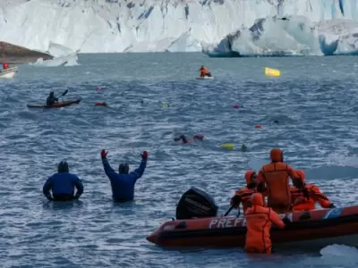 El Parque Nacional Los Glaciares ser sede de la prestigiosa competencia de natacin/