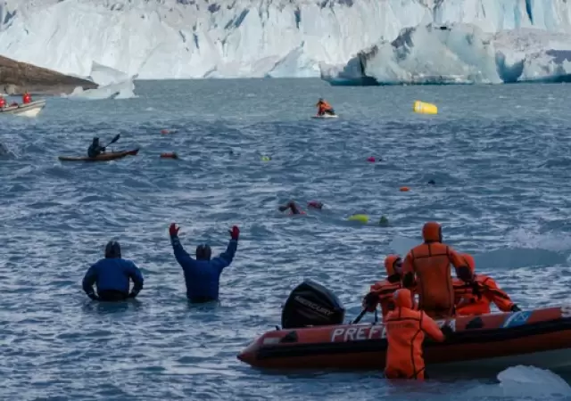 El Parque Nacional Los Glaciares ser sede de la prestigiosa competencia de natacin/