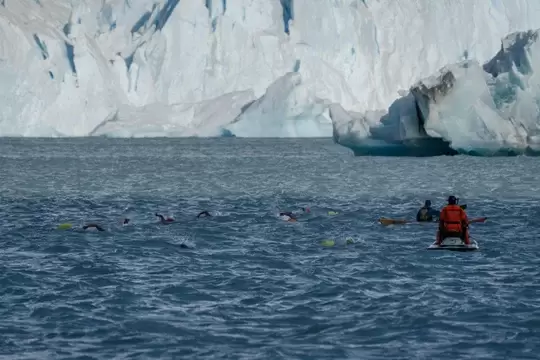 En la Patagonia habr competencia internacional de natacin extrema/