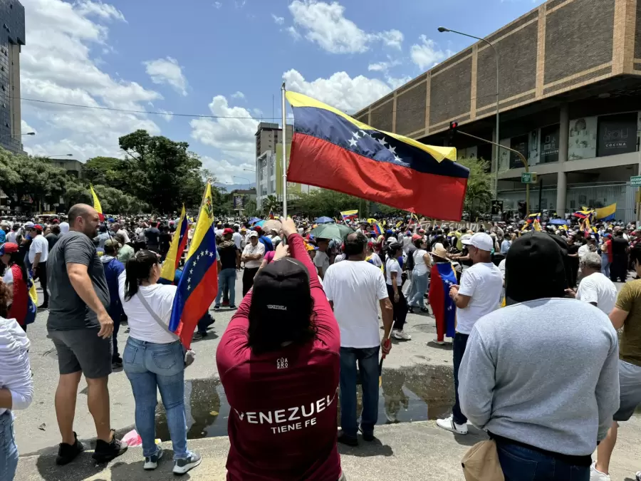 Marcha en venezuela