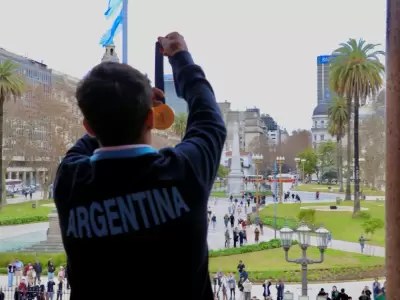 El argentino en la Casa Rosada