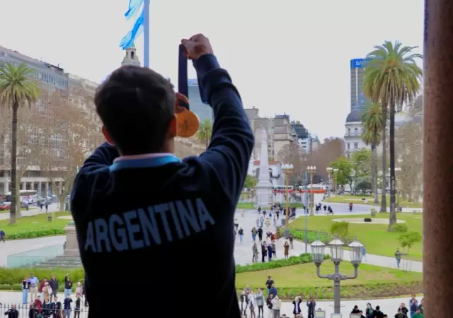 El argentino en la Casa Rosada