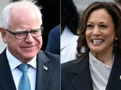 Tim Walz y Kamala Harris, la frmula demcrata para la Casa Blanca.