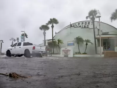 El huracn Debby golpea Florida.