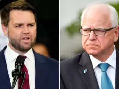 J.D. Vance y Tim Walz, contrincantes para lograr la vicepresidencia de EE.UU.