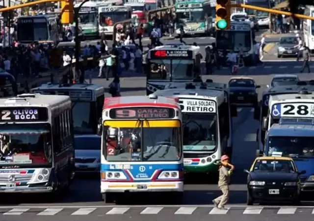 Colectivos en la CABA