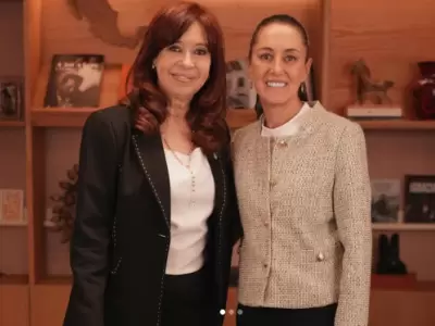 Cristina Kirchner y Claudia Sheinbaum.