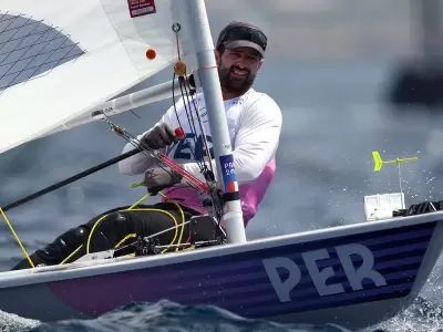 El peruano obtuvo una medalla para su pas luego de 32 aos