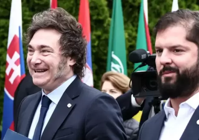 Javier Milei y Gabriel Boric van de la mano respecto a Venezuela