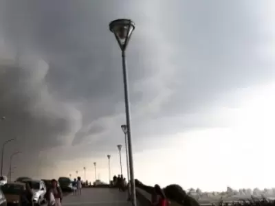 Alerta por el inminente impacto de un cicln en Buenos Aires